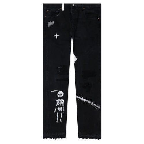 Fuck Face Denim Black