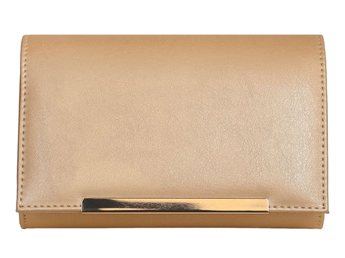 Bolsa de Fiesta Bolsas Elba Dorado para Mujer