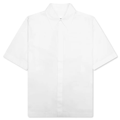 Heavy Organic Cotton Poplin Shirt 131 Optic White