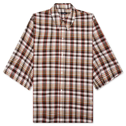Hacienda S S Shirt Brown Check