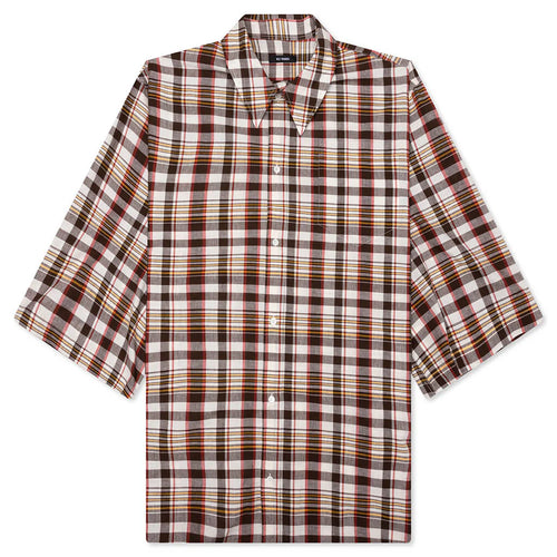 Hacienda S S Shirt Brown Check