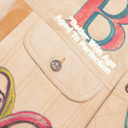 Harrison Reconstructed Trucker Jacket Multi