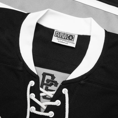 Saint Michael x Public Enemy Saint Enemy Game Shirt Black
