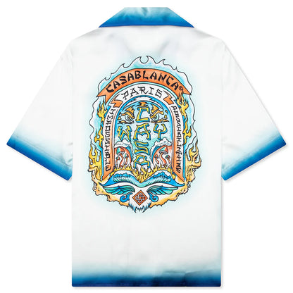 Short Sleeve Cuban Collar Shirt Casa Skate Way