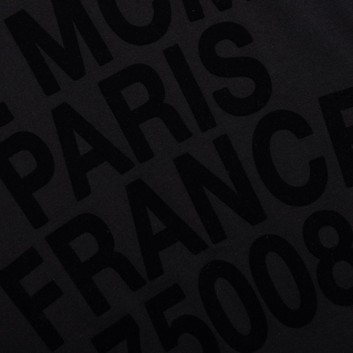 Boxy Fit T Shirt Black
