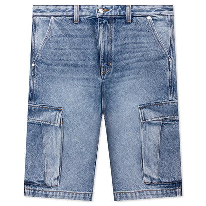 Cargo Denim Baggy Short Bay Indigo