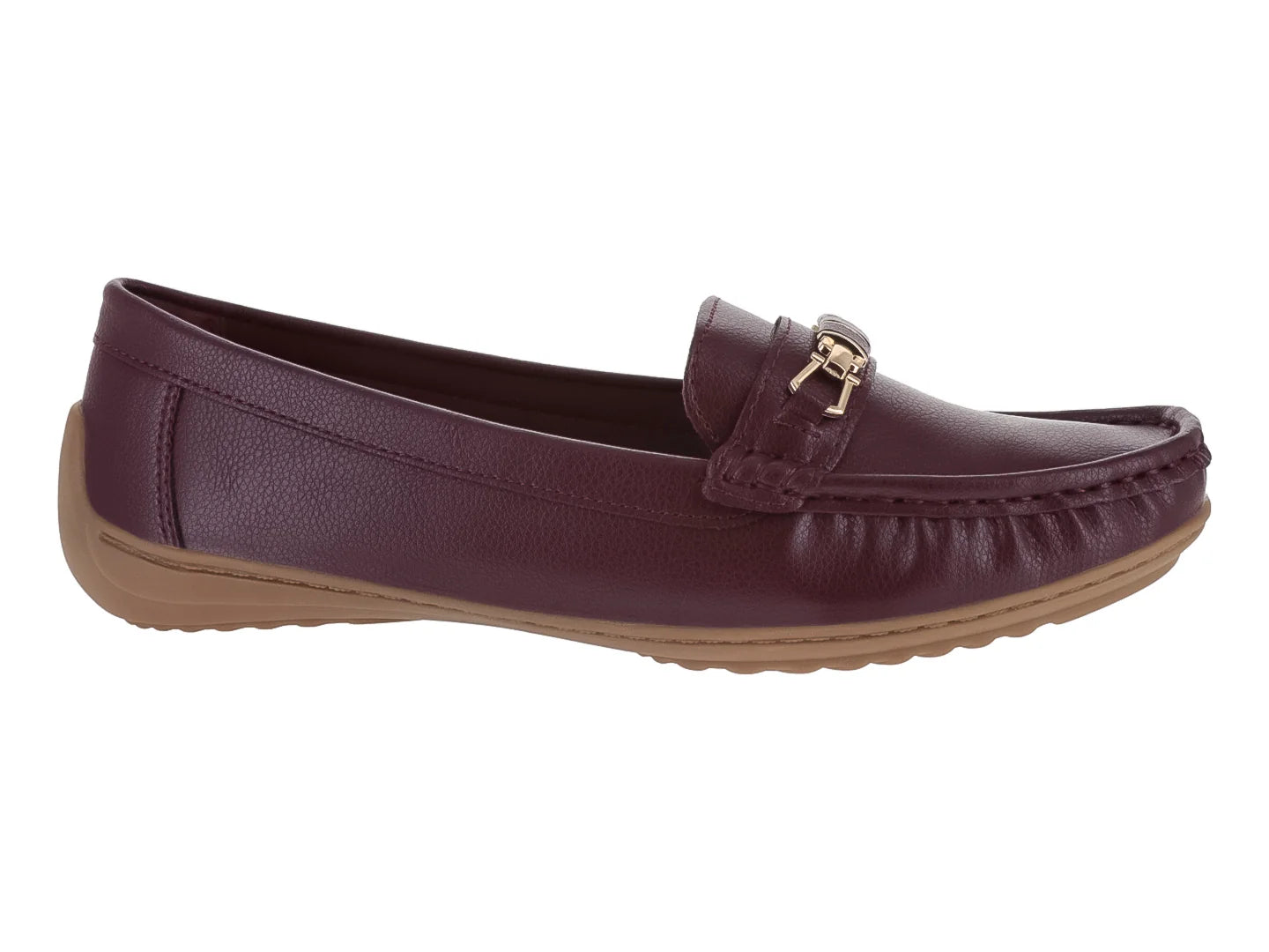 Zapatos Mocasines ROZE Color Guinda para Mujer