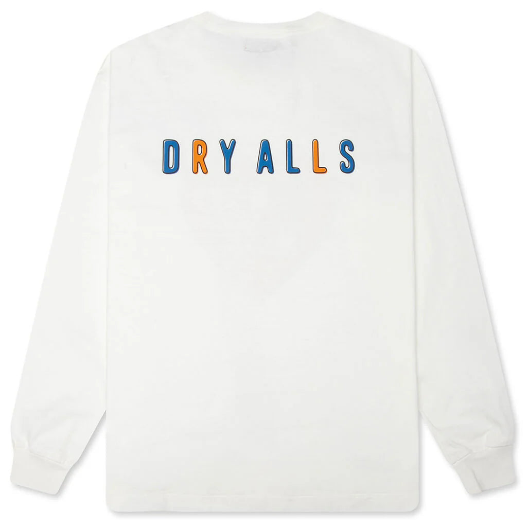 Graphic L S T Shirt 42 White