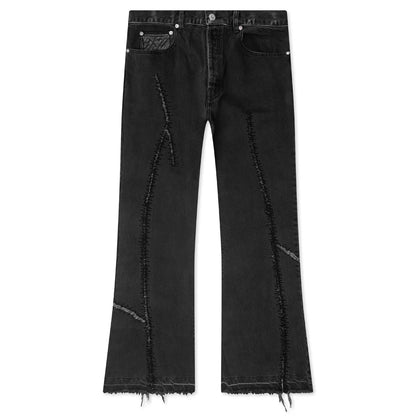 Yorke Flare Washed Black
