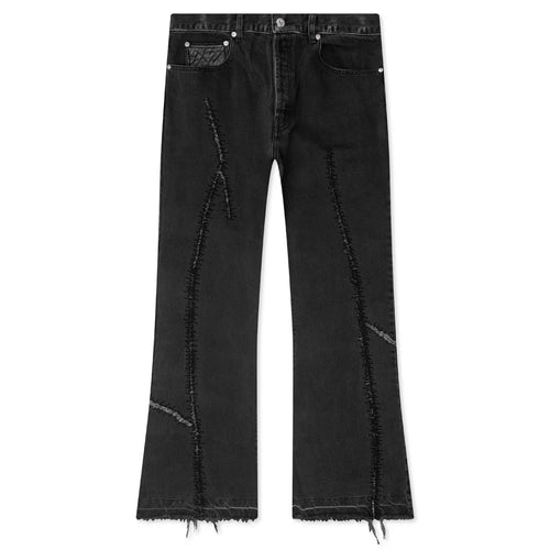 Yorke Flare Washed Black