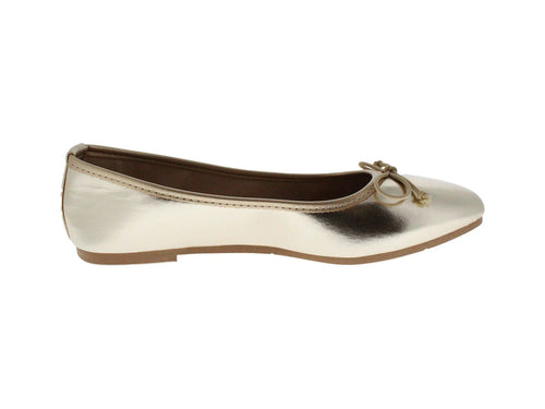 Zapatos Planos Furor Color Oro para Mujer