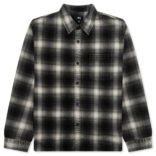 Rocco Plaid Shirt Grey