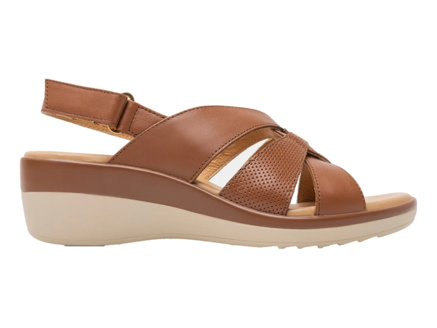 Sandalias Flexi Color Tan para Mujer