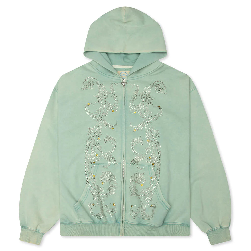 Crystal Hoodie Teal