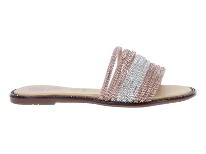 Sandalias Luna Rosa Color Maquillaje para Mujer