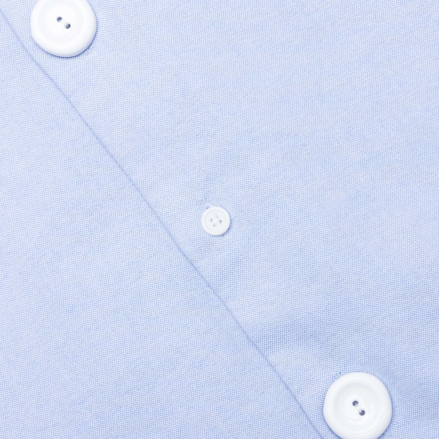Enamel Button Oversized Shirt Light Blue