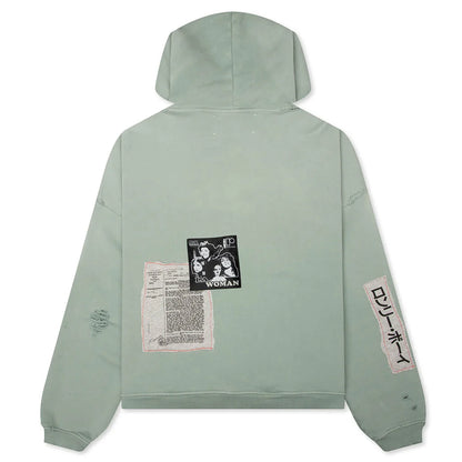 Alta Cienega Zip Hoodie Green
