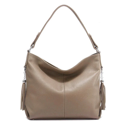 Bolsa de Ombro de Couro Bolzano