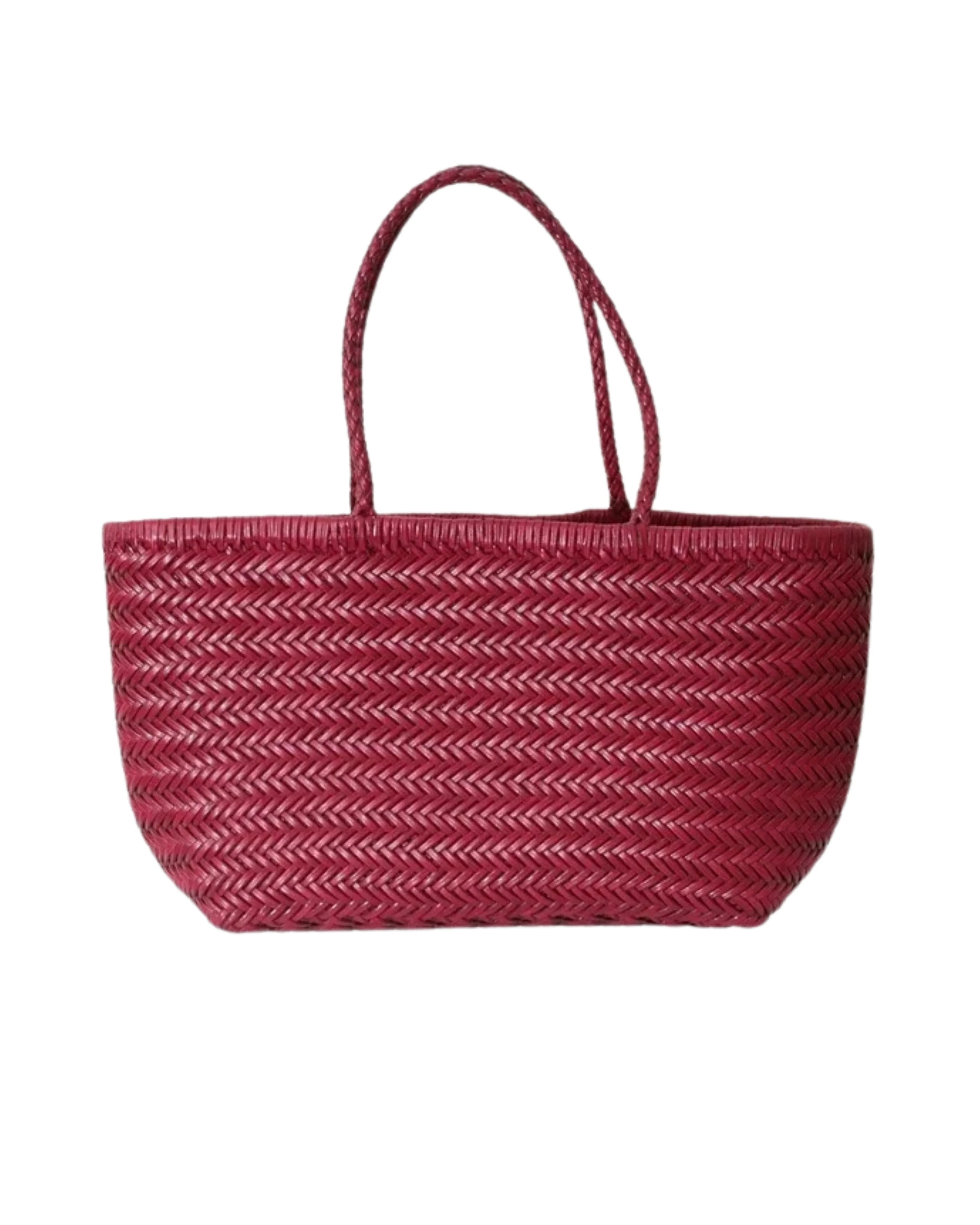 Bolsa Cestaria de Couro Stresa