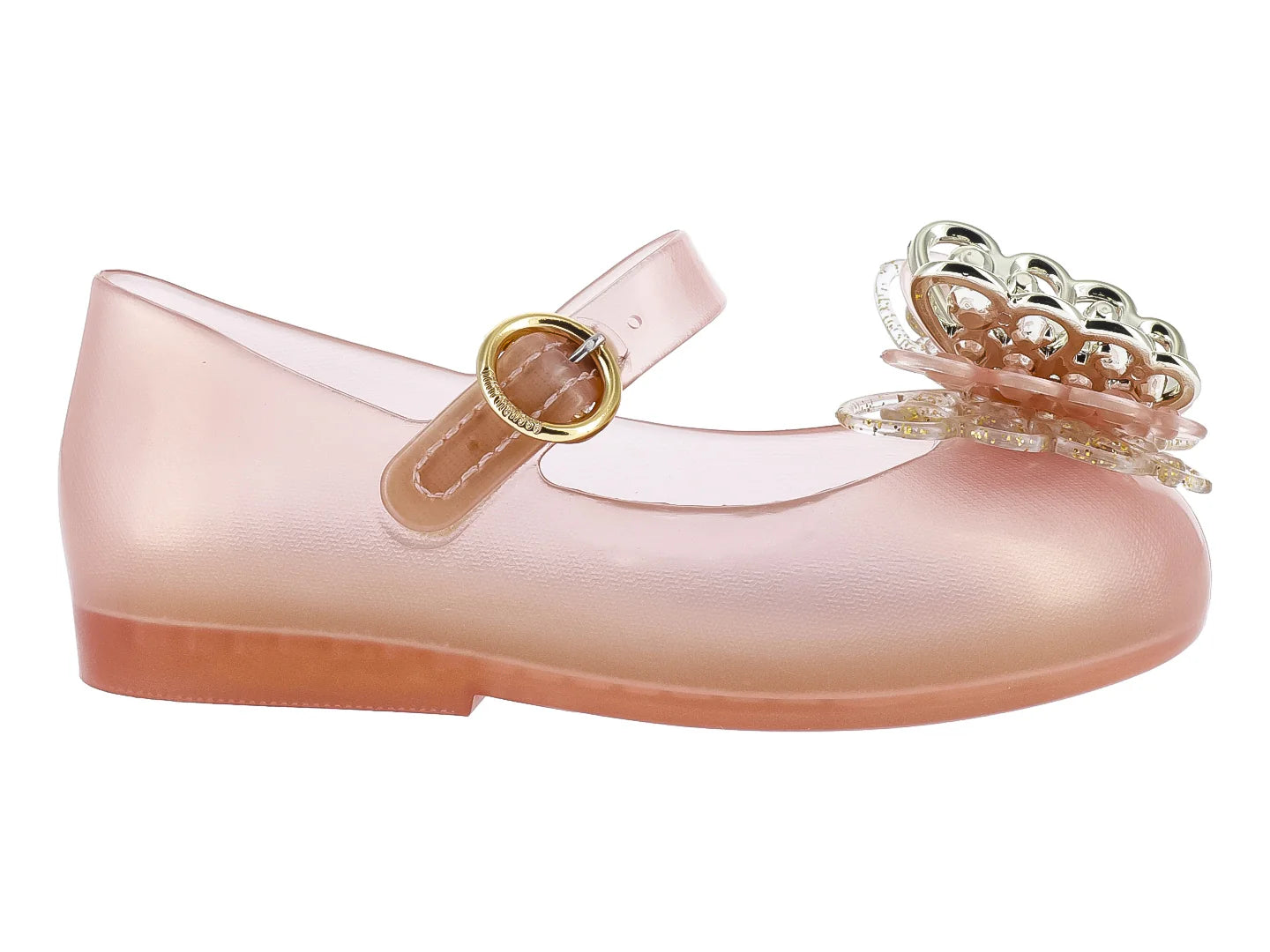 Zapatos Mary Jane Mini Melissa Oro para Niña