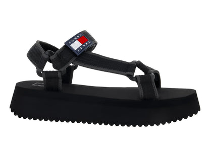 Sandalias Tommy Hilfiger Negro para Mujer