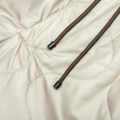 Pleaded Padded Pants Sand