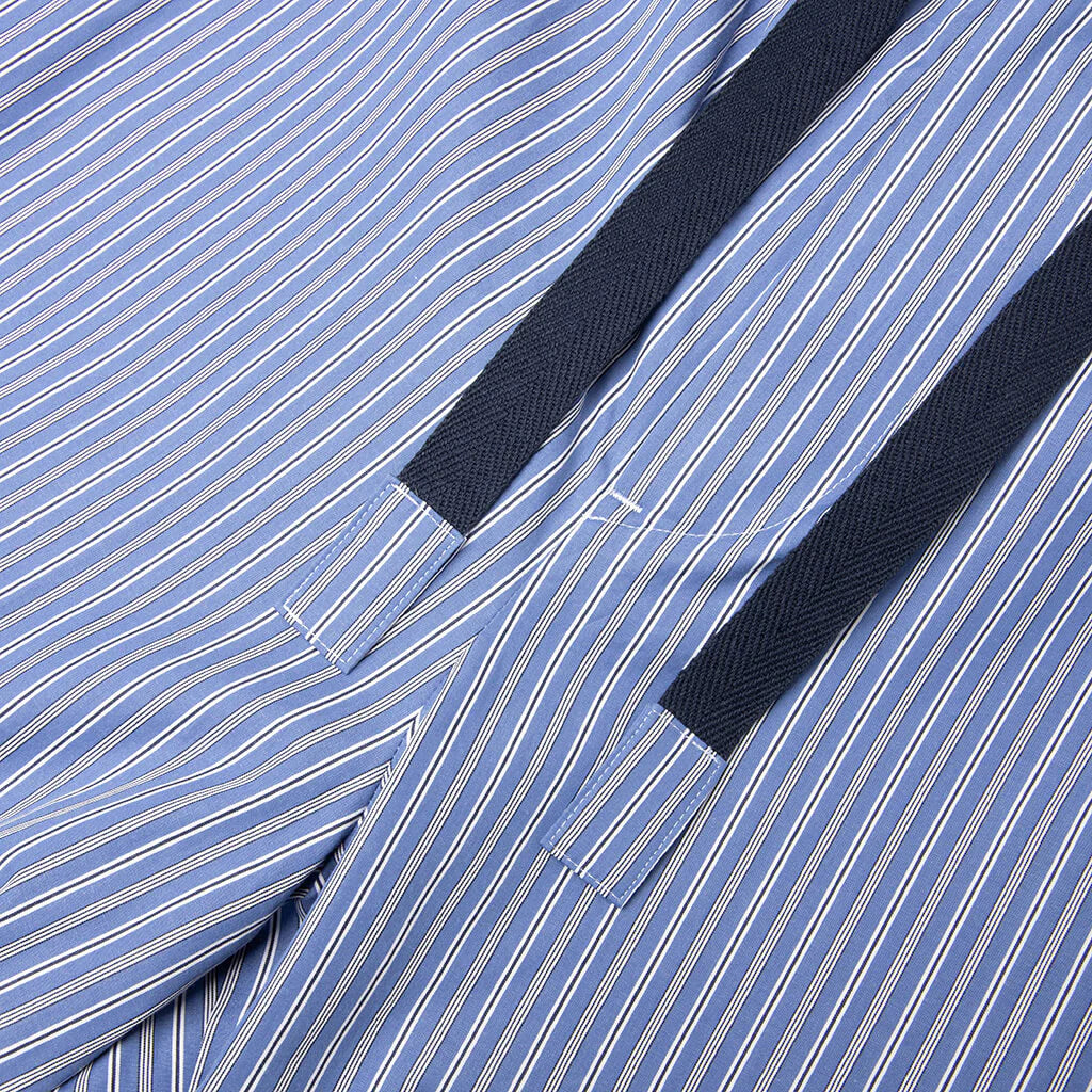 Poplin Pants Blue Stripe
