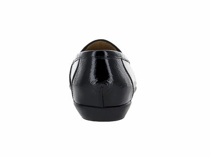 Zapatos Capricho de Charol Negro para Mujer