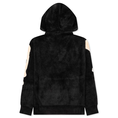 Bones Sleeves Hoodie Black