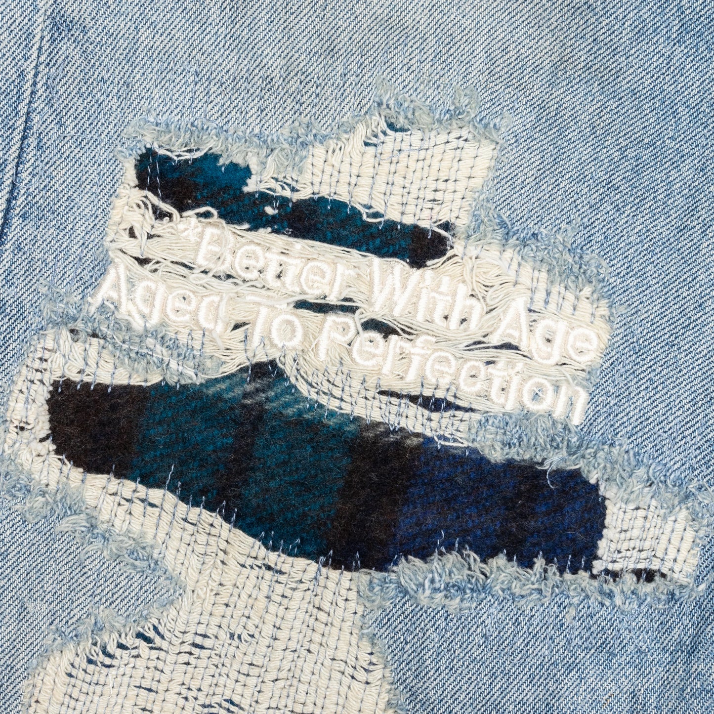 Denim Repair Pants Indigo