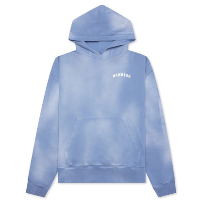 Bunny Hoodie Dusty Blue Sun Fade