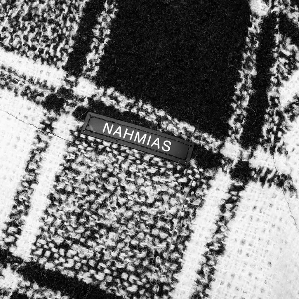 Hooded Flannel Black