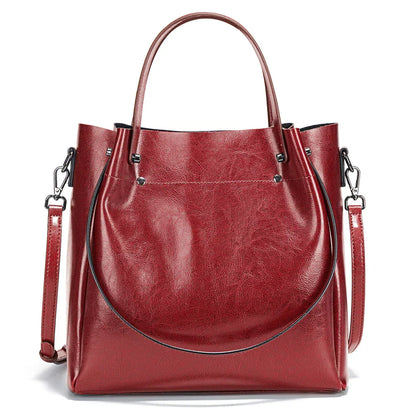 Bolsa Tote de Couro La Spezia