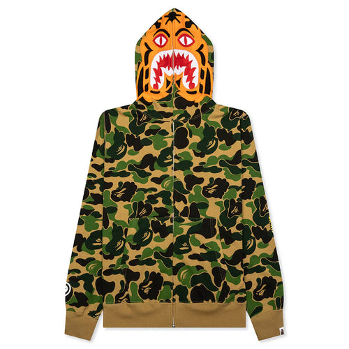 Abc Camo Tiger Full Zip Hoodie Green