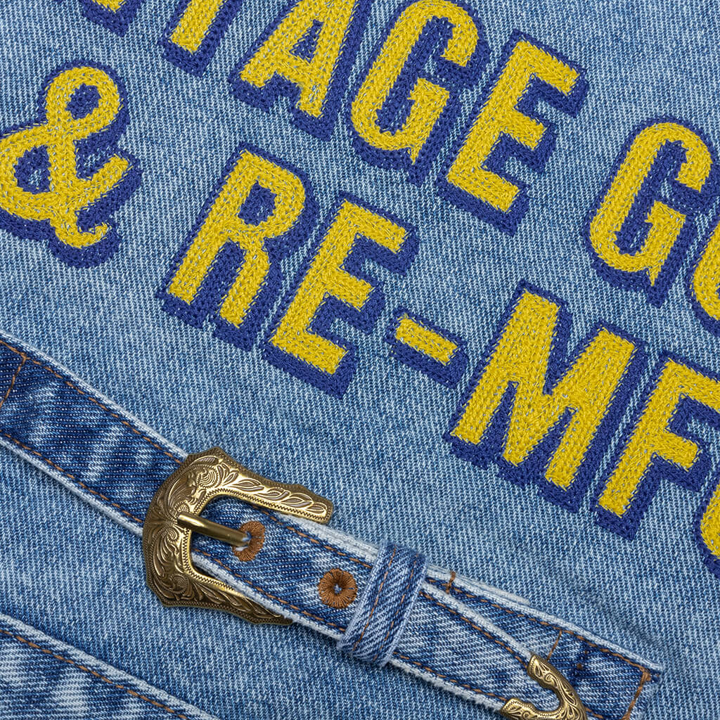 Repair Denim Jacket Indigo