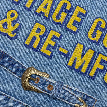 Repair Denim Jacket Indigo