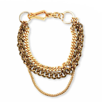 Narrow Chain Necklace Gold