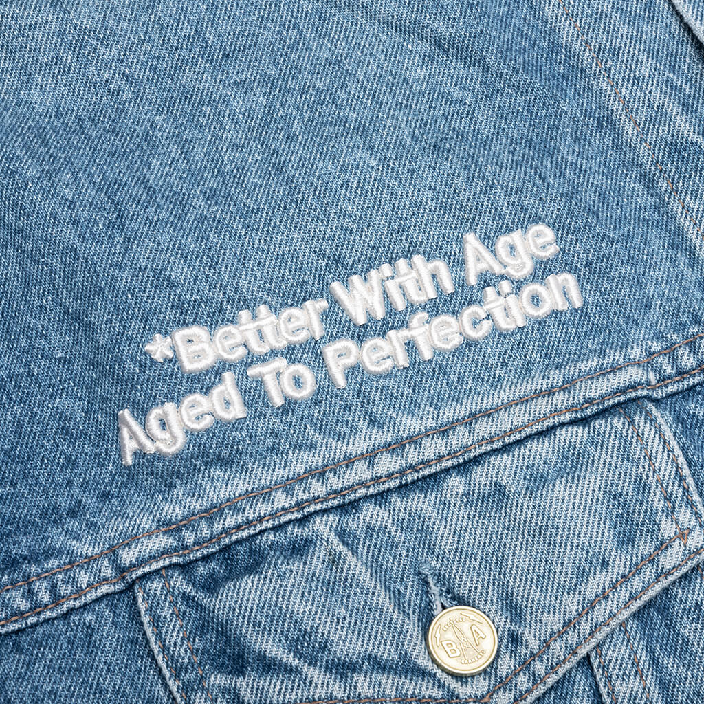 Portrait Denim Jacket Multi