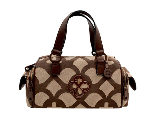 Bolso Jaime Ibiza Jacquard Chocolate para Mujer