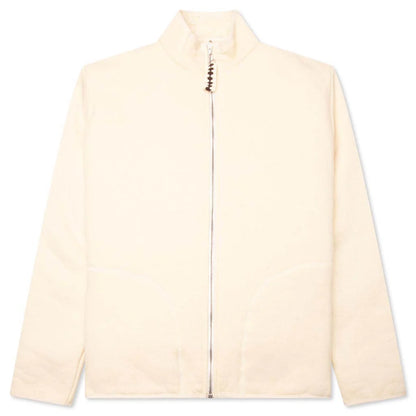 Reversible Sherpa Jacket Eggshell