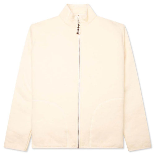 Reversible Sherpa Jacket Eggshell