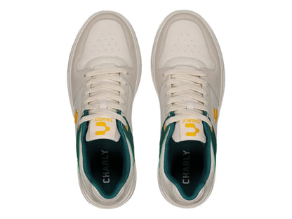 Tenis Charly Beige y Verde para Hombre