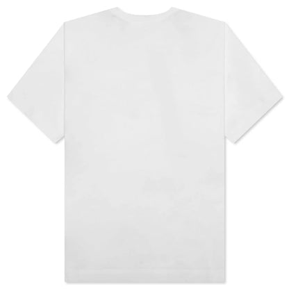 Gros Grain in Cotton T Shirt White
