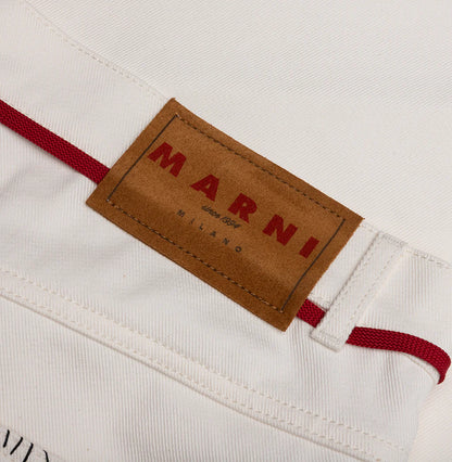Drawstring Trousers Lily White