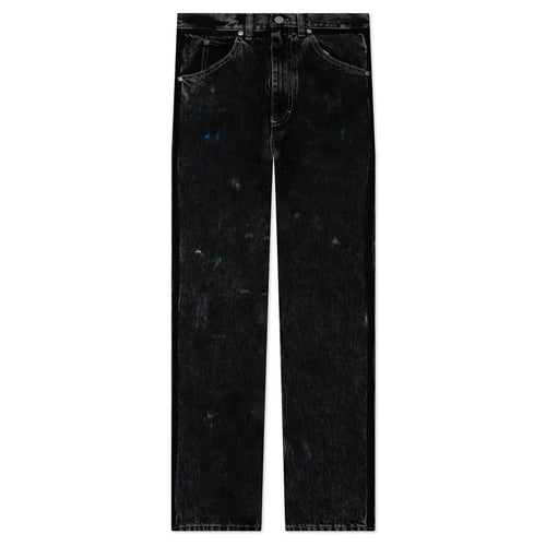 Pants 5 Pockets Washed Black