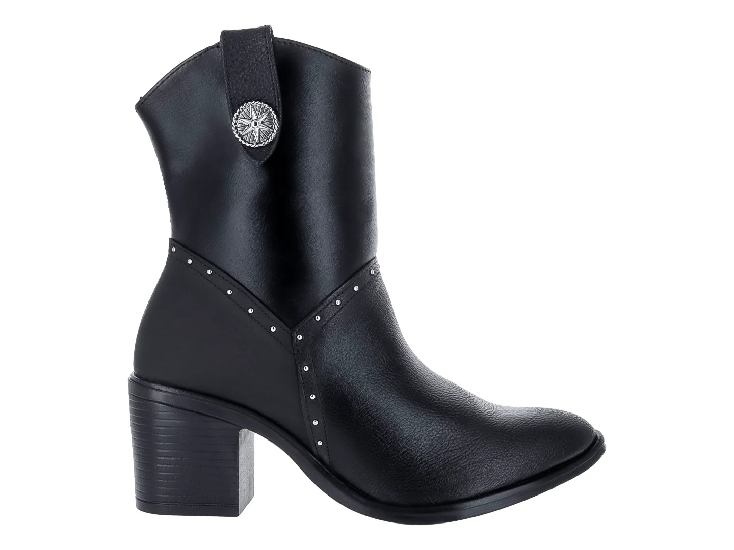Botas Luna Rosa Negro para Mujer
