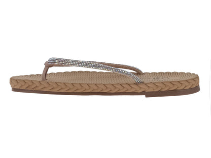 Sandalias Nomadas Color Nutty Tornasol para Mujer
