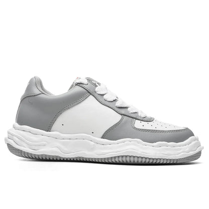Wayne Low OG Sole Leather Sneaker Grey White