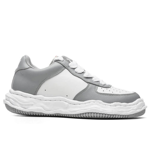 Wayne Low OG Sole Leather Sneaker Grey White