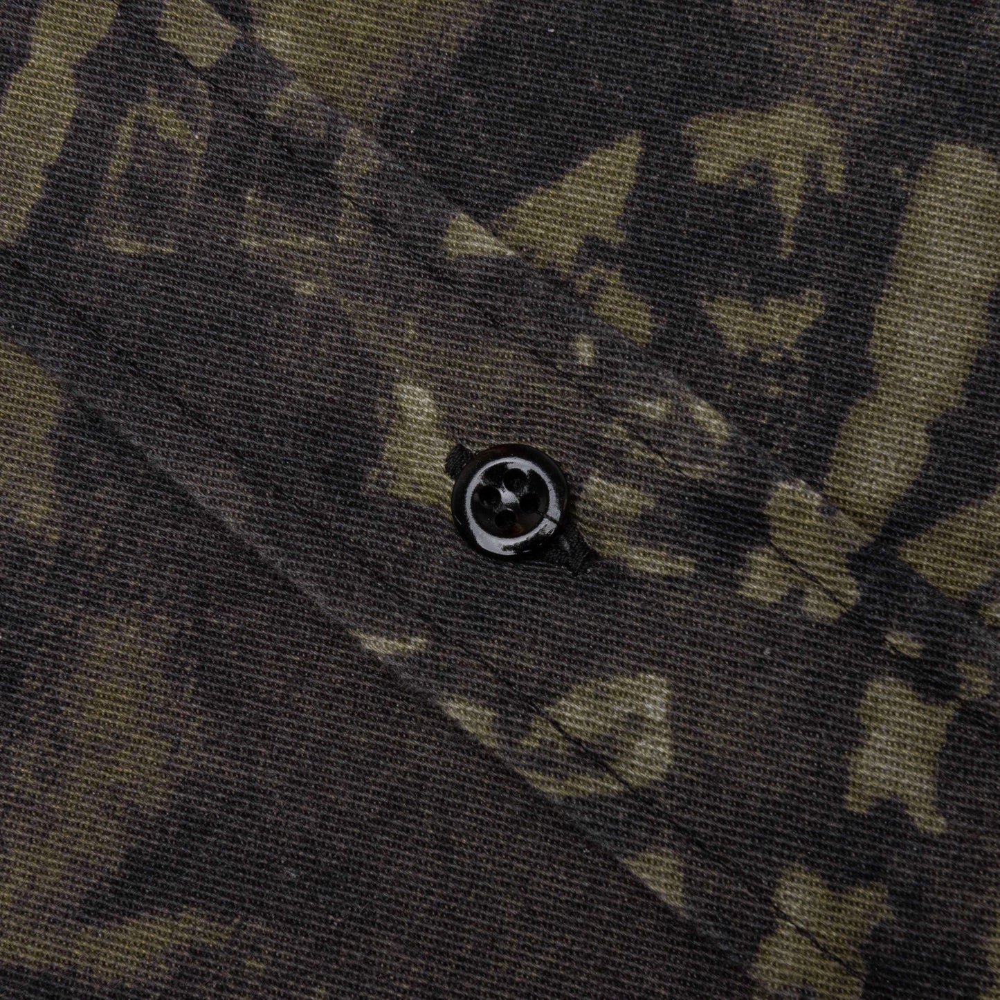 Osetar Boot Print Overshirt Washed Black